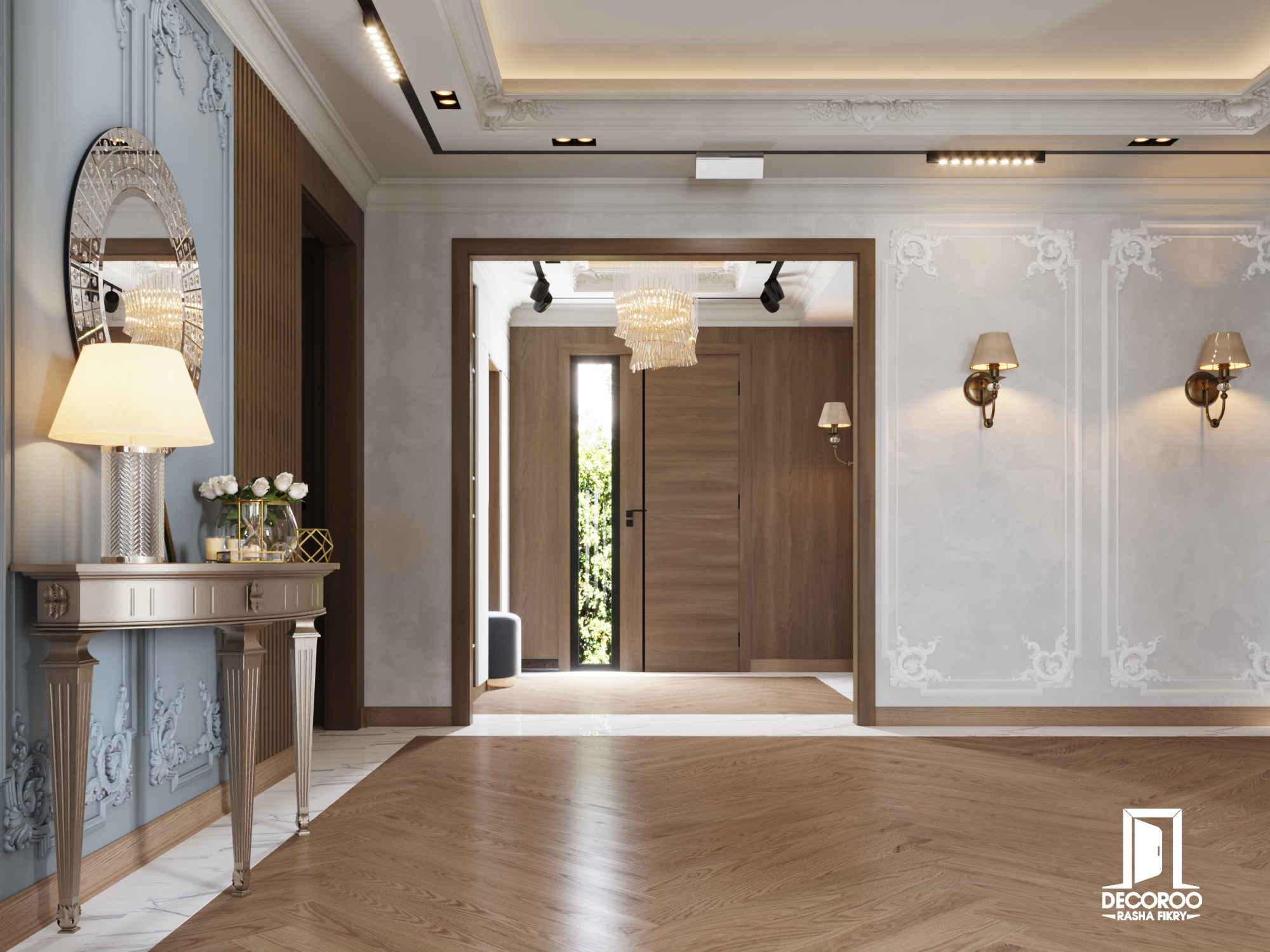Contemporary bathroom design Rasha Fikry Decoroo Company